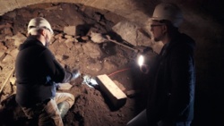 Zasypany tunel na Dolnym Śląsku. Udało się zobaczyć, co jest po drugiej stronie