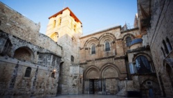 Izrael nie wpuścił katolickich księży do bazyliki w Jerozolimie w Niedzielę Palmową. Powodem obawy o zagrożenie rakietami