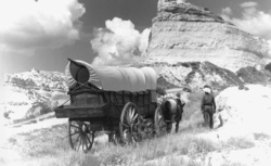 Emigranci na oregońskim szlaku