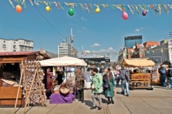 Jarmark Wielkanocny Rynek Katowice 2025, Piątkowy Foto Spacer Fot. Piotr Witowski / Urokliwy Śląsk