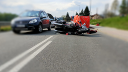 Podkarpackie. Tragiczny wypadek z udziałem motocyklisty