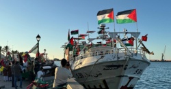 Atak dronów na statki do Strefy Gazy. "Wzywam polski rząd do ochrony flotylli"