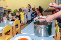 Naleśniki z twarogiem i brzoskwiniami był przyczyna zatrucia salmonellą przedszkolków z Małopolski
