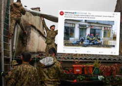 Portugalia pod wodą. Setki nieprzejezdnych dróg, 100 tys. domów bez prądu