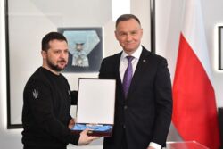 Zełenski odznaczony Orderem Orła Białego
