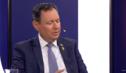 AMBASADOR IZRAELA - YACOV LIWNE I ROBERT MAZUREK