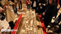 Bones of St Francis of Assisi go on public display in Italy