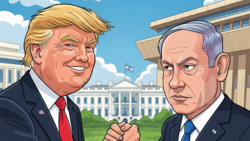 Trump w obronie Netanjahu: „Nie mógł być lepszy w swojej miłości”