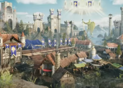 Zamek z Heroes 3 na silniku Unreal Engine 5