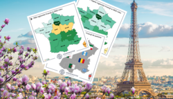 PKB regionów Francji. Region paryski wielkości Szwajcarii, jednak inne wyraźnie odstają