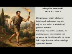 Lekka Atletyka Władysław Broniewski Poezje Wiersze | Poezja Dla Duszy