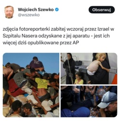No to już wiadomo po co żydki walą w dziennikarzy…bo oni chcą pokazać światu Holokaust Palestyńczyków a to nie dobra jest #zydzi