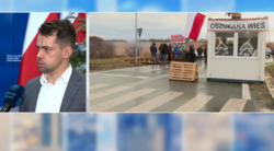 Wiceminister o proteście na granicy: Zgadzam się z postulatami rolników
