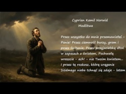 Modlitwa Cyprian Kamil Norwid Poezja Wiersz