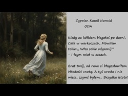Oda Cyprian Kamil Norwid Poezja Wiersz