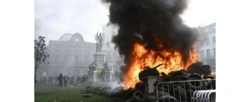 Bitwa na ulicach Brukseli. Rolnicy protestowali przeciwko umowie z Mercosurem