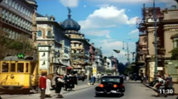 Budapest 1930s in Color, Before WW2 [60fps,Remastered] w/sound design added