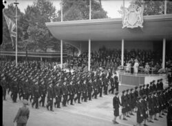 Parada zwycięstwa 8 czerwca 1946 bez Polaków