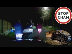 Wyrzucał śmieci, a po zwróceniu uwagi staranował auto