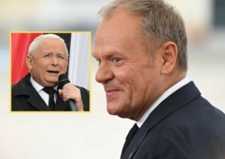 Donald Tusk: "Lepiej ci szło ściąganie migrantów niż manifestantów, prezesie"