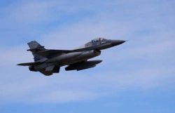 Dron wtargnął w przestrzeń powietrzną Rumunii. F-16 w akcji