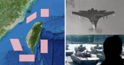 Chiny okrążyły Tajwan - oficjalnie na czas manewrów dot. walki z siłami separatystycznymi...