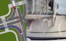 Staranowała ją ciężarówka. Policja i sąd przypisali jej winę. Ostatecznie wygrała