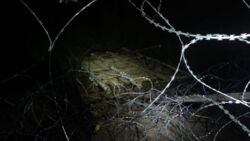 Policja: Kilkusetosobowa grupa próbowała przekroczyć granicę, rzucali kamieniami