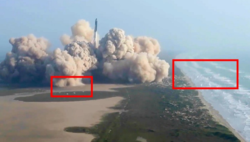 Rakieta Elona Muska poważnie uszkodziła samochody i domy