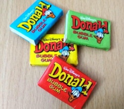 Na czym polegał fenomen gumy Donald?