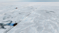 Estonia: Powstała lodowa autostrada na Bałtyku