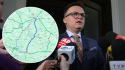 Szymon Hołownia pobił rekord trasy Warszawa-Kraków, ale nie ma się czym chwalić