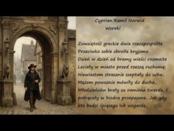 Wzroki Cyprian Kamil Norwid Poezja Wiersz