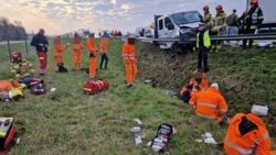 Wypadek masowy na autostradzie A4 w Starych Żukowicach. Jechali do pracy, gdy uderzył w nich tir