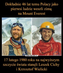 46-lecie pierwszego zimowego wejścia na Mount Everest