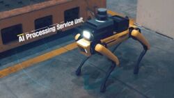 Robo-pies od Hyundaia nagle pojawił się w fabryce Kia. Zobacz go w akcji [WIDEO]