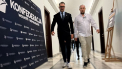 Łukasz Mejza i Daniel "Magical" Zwierzyński w Sejmie