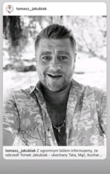 Zmarł Tomasz Jakubiak
