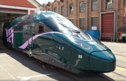 Velvet zaprezentował swój pierwszy pociąg TGV, którym zamierza konkurować z SNCF
