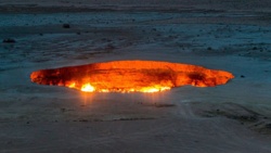 "Brama do piekła" przygasa. Nieudany eksperyment Sowietów płonie od 50 lat