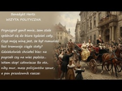 Wizyta Polityczna Benedykt Hertz Poezja Wiersz