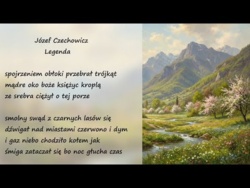 Legenda Józef Czechowicz Poezja Wiersz