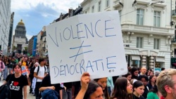 Wideo. Belgia: tysiące osób protestuje w Brukseli przeciw przemocy policji