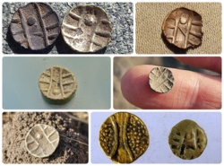 Niezwykle rzadkie celtyckie monety odkrywane pod Kaliszem (GALERIA)