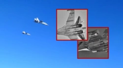 Rosyjskie myśliwce nad Bałtykiem. Pięć maszyn leciało w stronę Łotwy