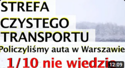 Motodziennik - Strefa Czystego Ttransportu w Warszawie