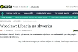„Libacja na skwerku” ma 15 lat