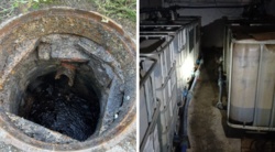 Inowrocław. Silnie żrąca substancja w kanalizacji miejskiej. "Alarm chemiczny"