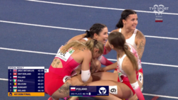 Brązowy medal sztafety 4x100 metrów, 6 krążek dla Polski!