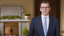Wielkanoc 2022. Premier Mateusz Morawiecki złożył życzenia. Mówił o pomocy uchodźcom i obniżce VAT